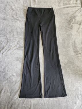Fabletics PureLuxe Black Flare Leggings